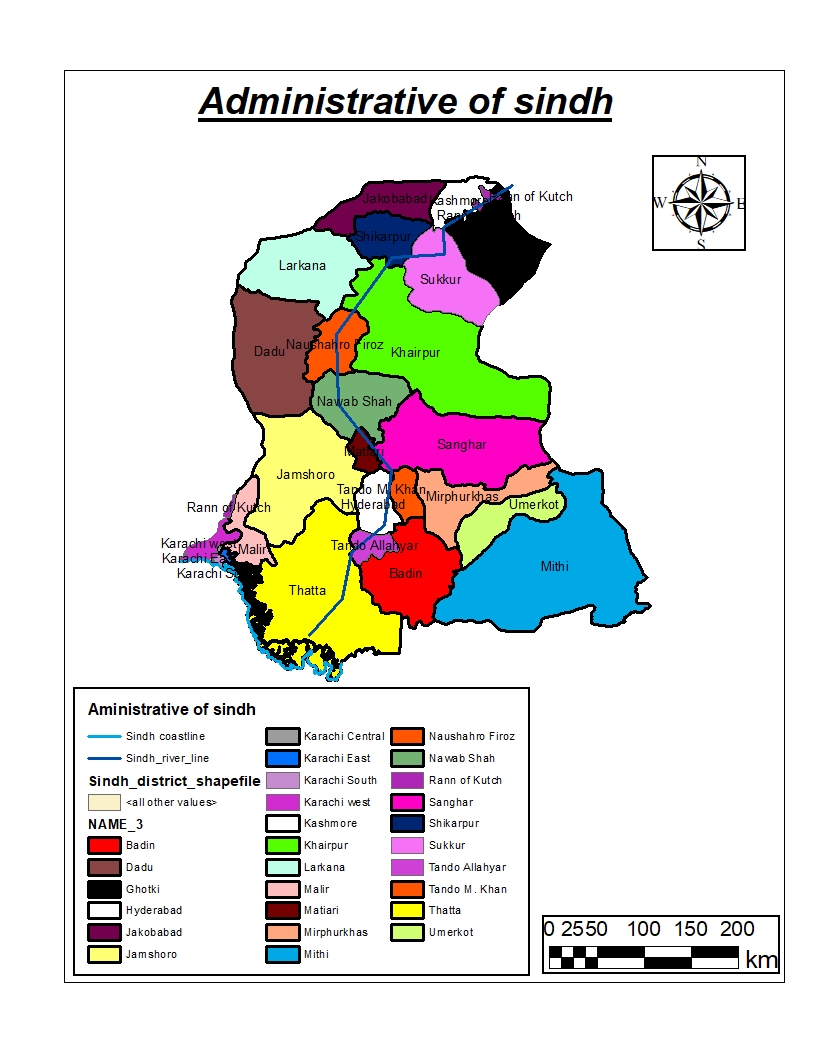 Sindh-Boundaries-Map